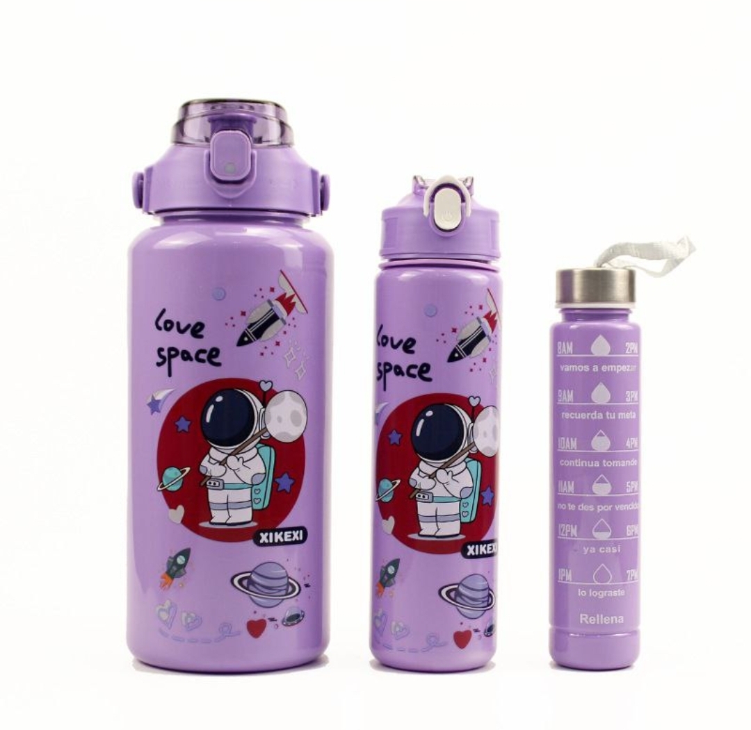 3in1 Character Motivation Bottle