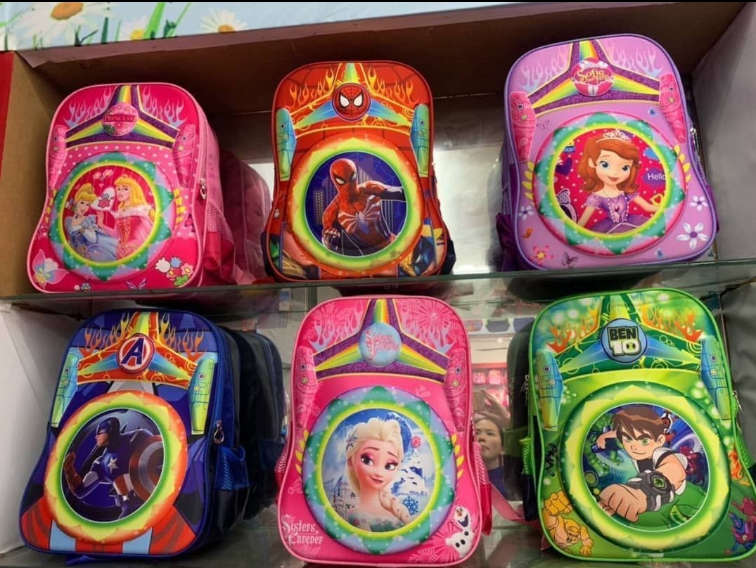 Big Character School Bag