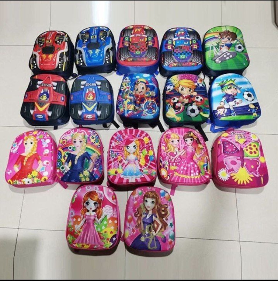 Zoo Character Medium School Bag