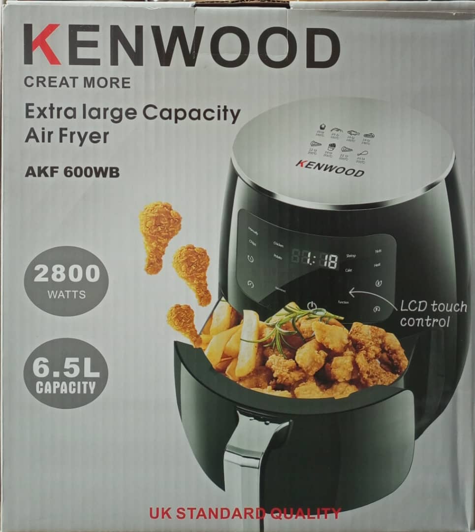 6.5L Kenwood Air Fryer with Larger Capacity Bowl