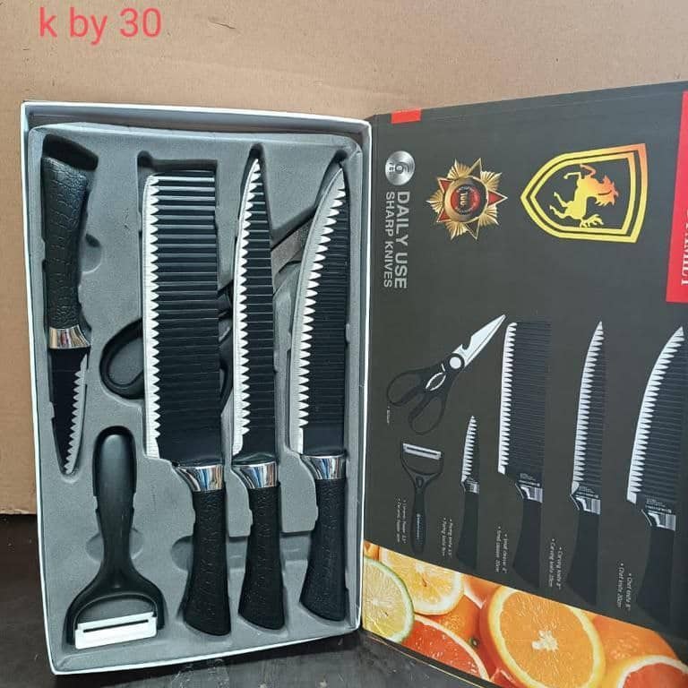 6Pcs Knife Set