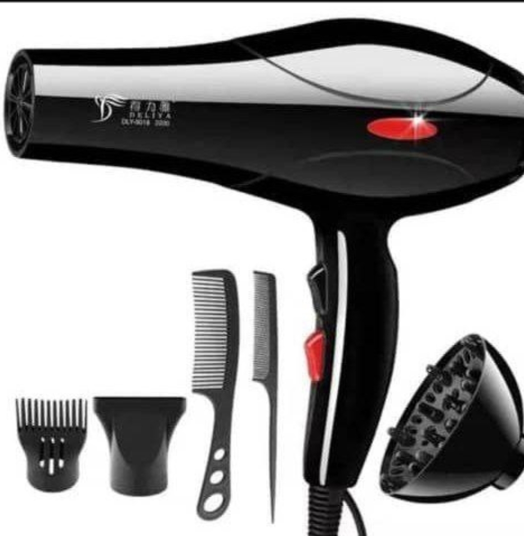 9in1 4000watts Hair Dryer with Accessories