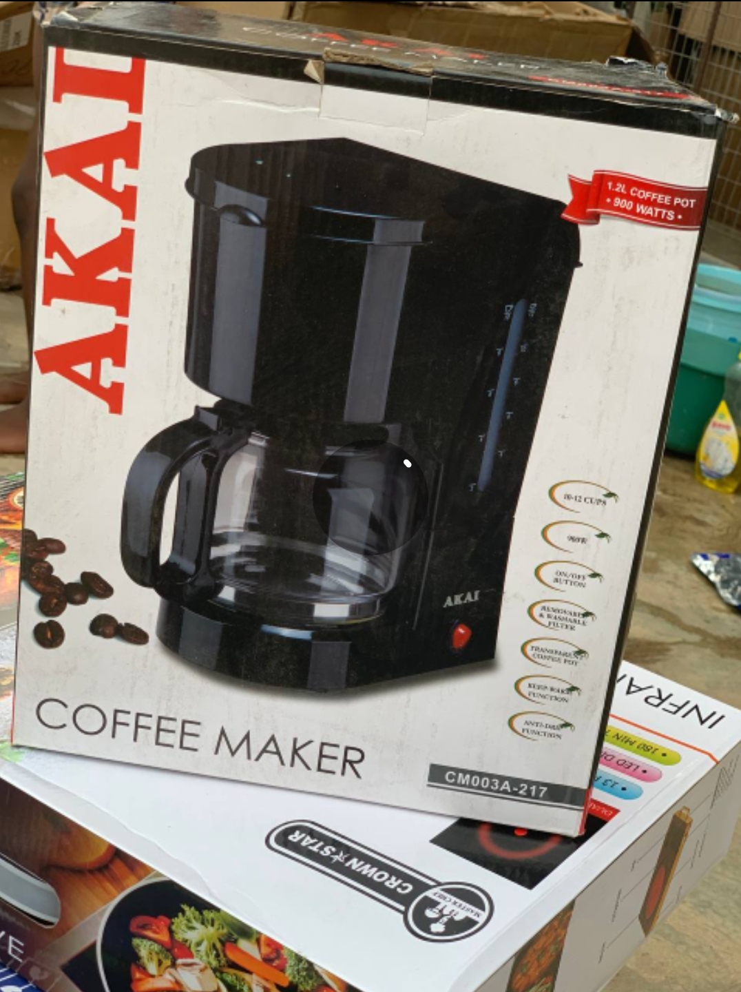 Akai Coffee Maker 1.2 Liters
