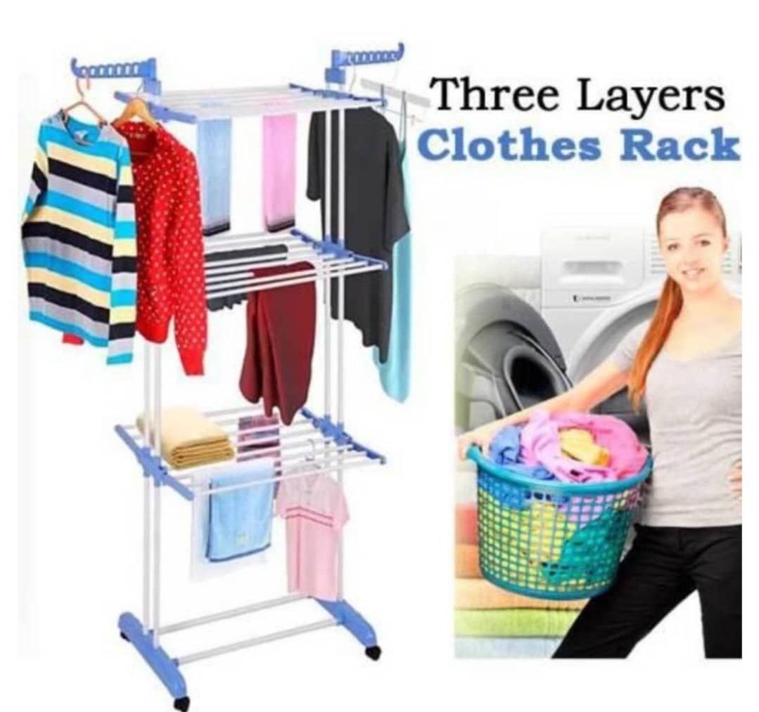 3 Layers Cloth Rack