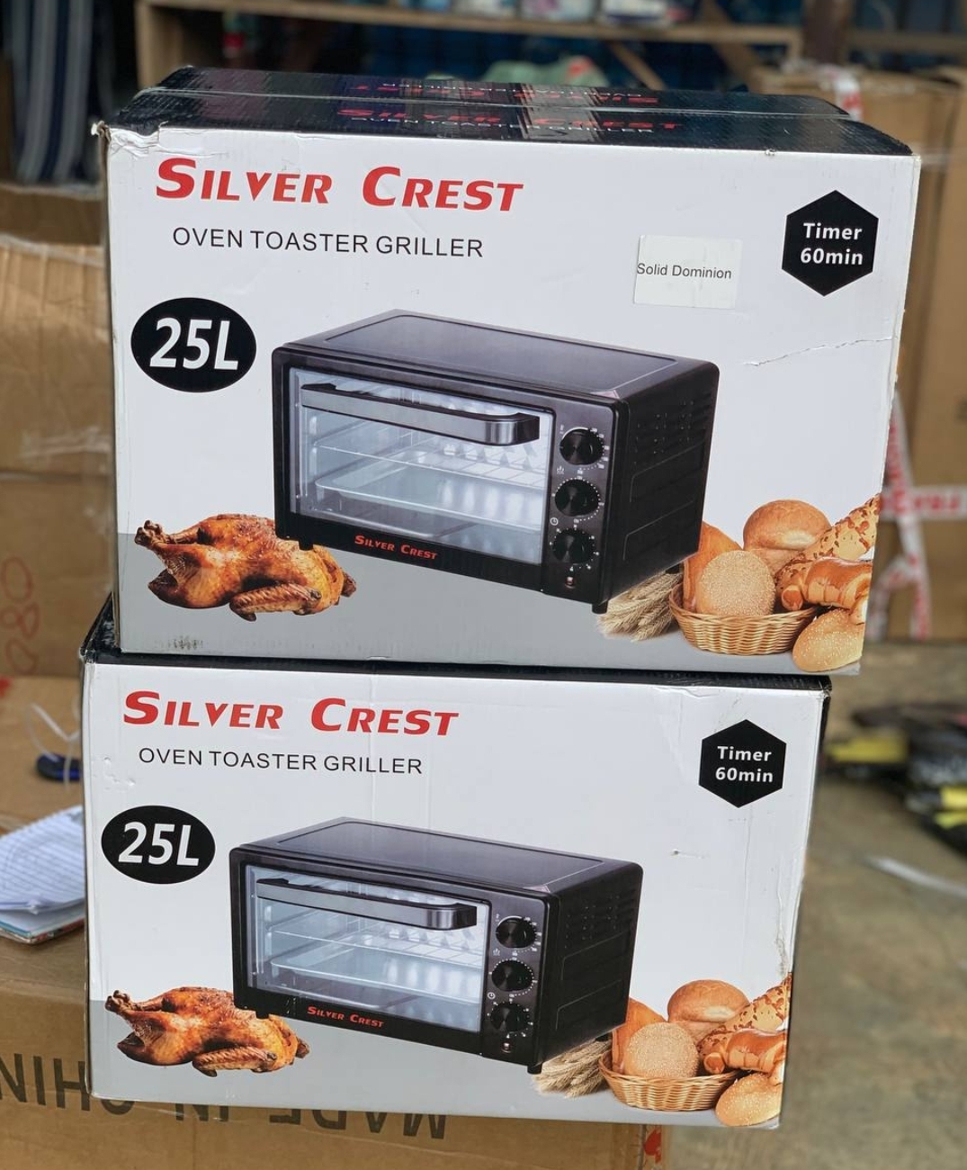 25 Liters Silver Crest oven Toaster/ Griller