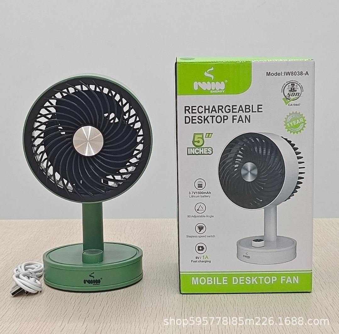 Iwin 5 inches Table Fan 
