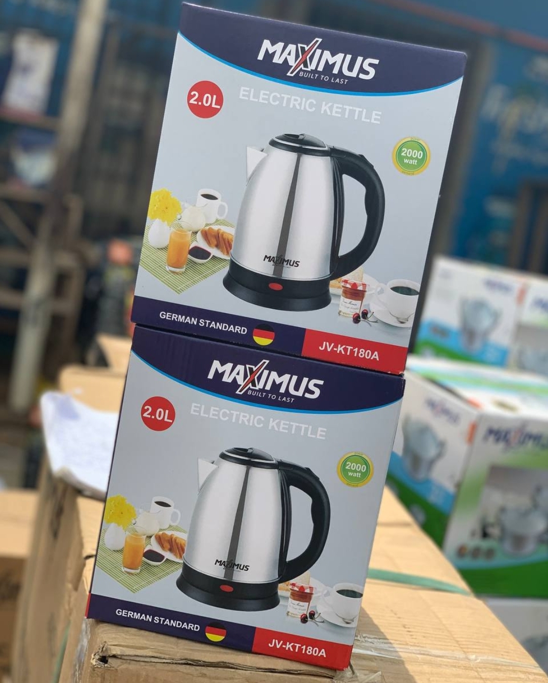 2 Liters Maximus Electric kettle 