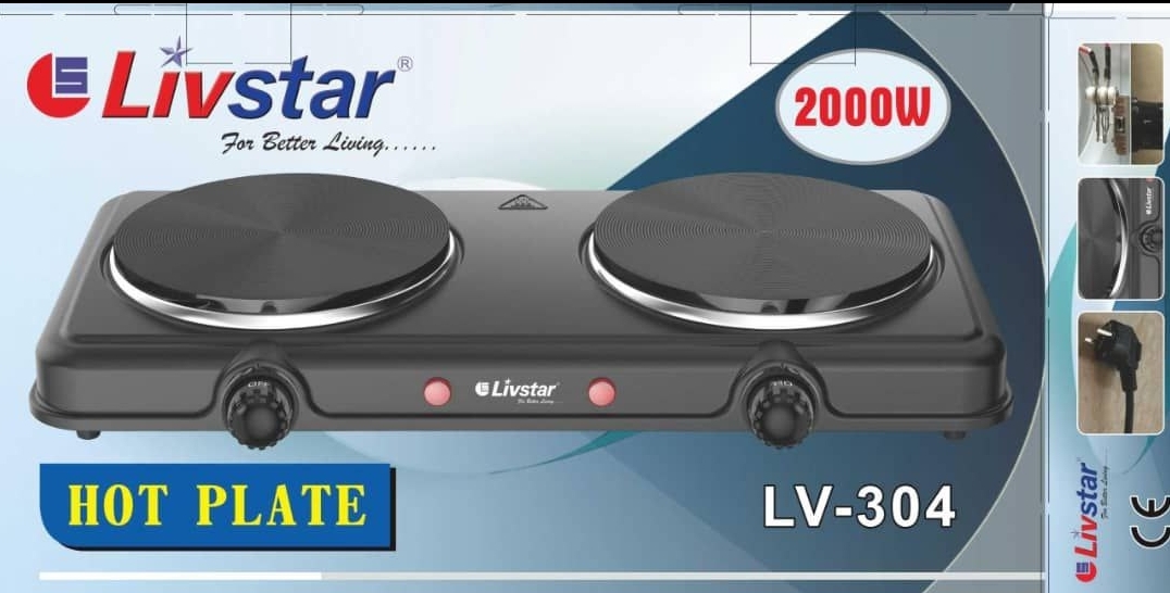 Livstar Double Flat Hot Plate 2000w