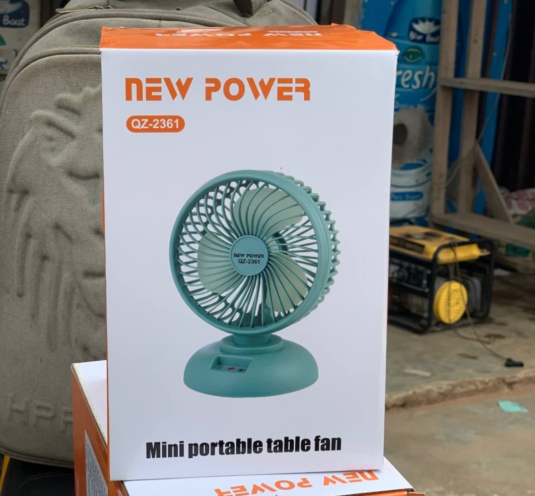 New Power 2361 Mini  Portable Fan 6 inches