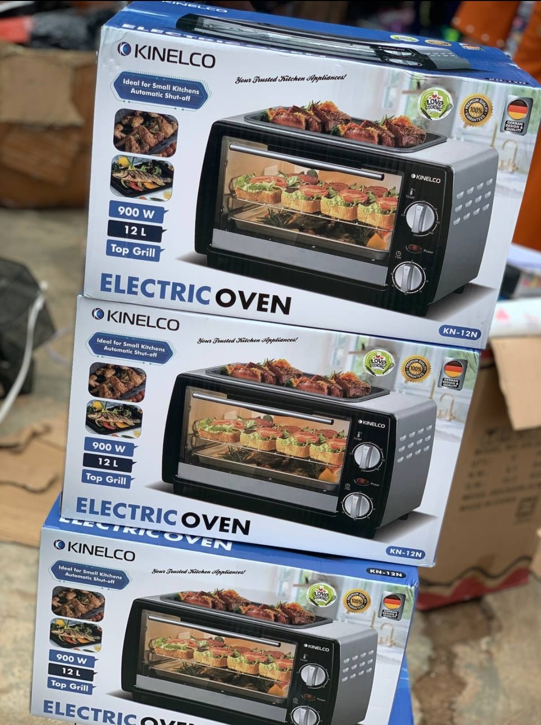 Kinelco 12 Liters Electric Oven with Griller